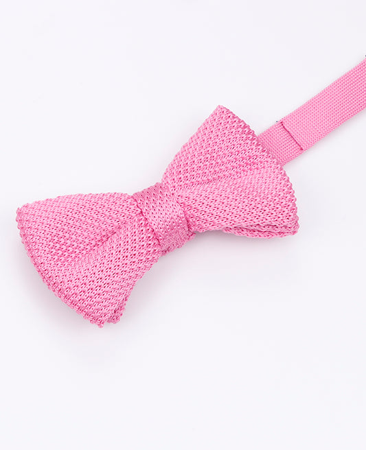 Noeud Papillon Rose n°2 Homme en Tricot «Léon»
