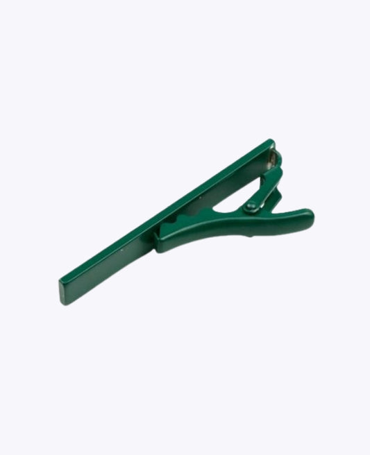 Pince à Cravate Vert en Métal