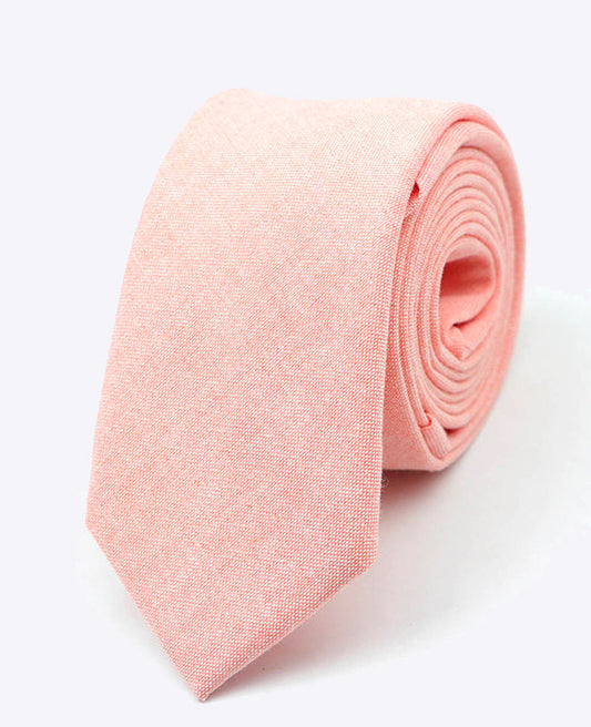 Cravate Rose n°1 Homme en Coton | Edgard - Unipap's