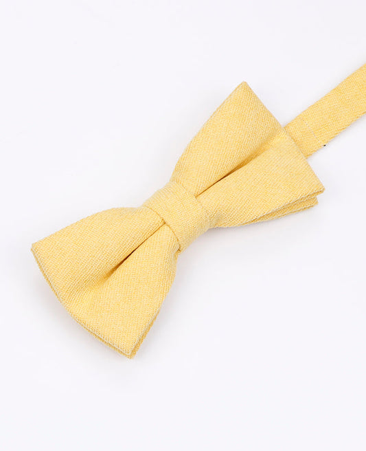 Noeud Papillon Jaune n°1 Homme en Effet Velours | Simon - Unipap's