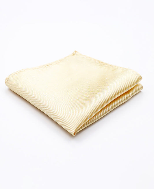 Pochette de Costume Jaune n°2 en Polyester | Georges - Unipap's