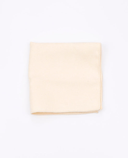 Pochette de Costume Blanc en Effet Velours | Simon - Unipap's