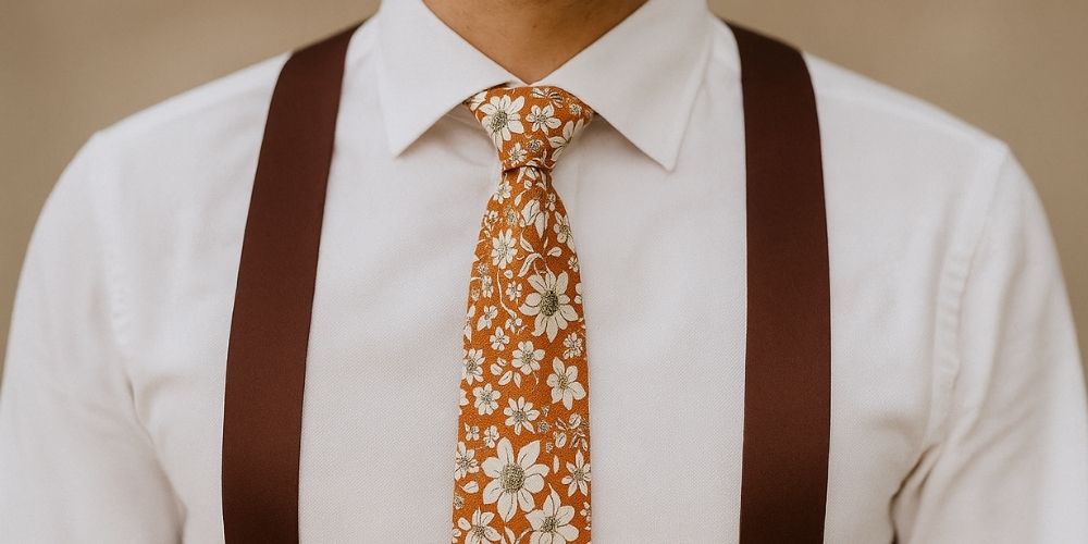 Comment assortir sa cravate à des bretelles pour un look homme élégant Image