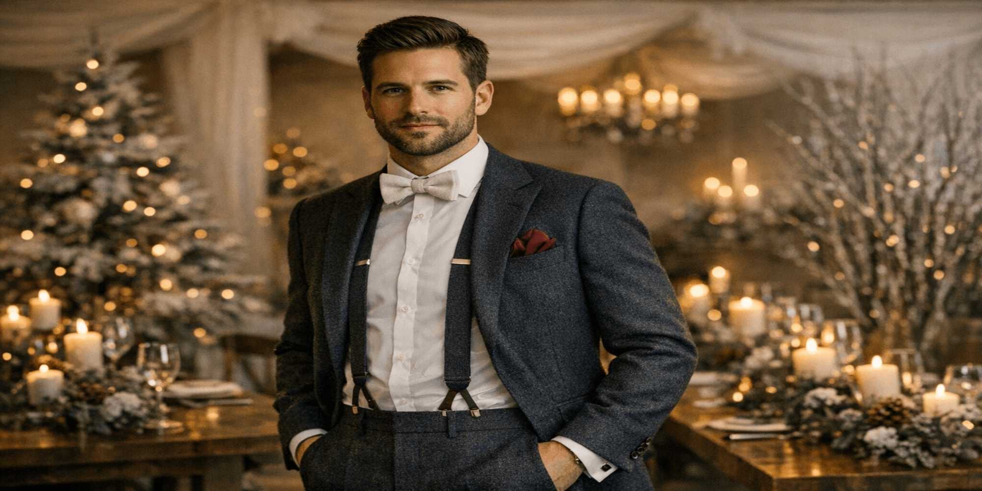 Quelles bretelles choisir pour un mariage d’hiver élégant ? Image