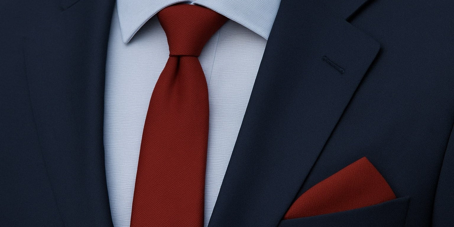 Comment assortir une pochette de costume à une cravate avec élégance ? Image