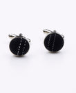 Boutons de Manchette Tartan Noir n°1 en Coton | Marcel - Unipap's