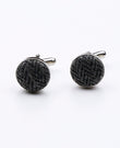 Boutons de Manchette Gris n°10 en Laine | Norbert - Unipap's