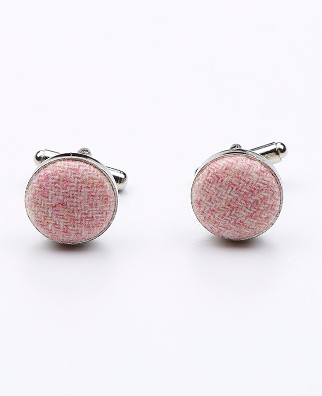 Boutons de Manchette Rouge n°4 en Laine | Claude - Unipap's