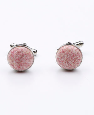 Boutons de Manchette Rouge n°4 en Laine | Claude - Unipap's