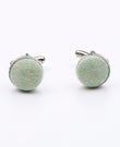 Boutons de Manchette Vert n°4 en Laine | Claude - Unipap's