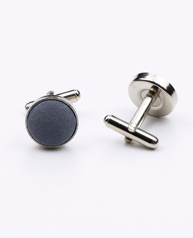 Boutons de Manchette Gris en Polyester | Anatole - Unipap's