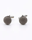 Boutons de Manchette Gris n°1 en Polyester | Octave - Unipap's