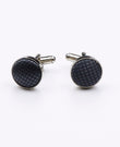 Boutons de Manchette Gris n°2 en Polyester | Martin - Unipap's