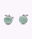 Boutons de Manchette Vert n°1 en Polyester | Lucien - Unipap's