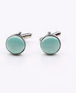 Boutons de Manchette Vert n°2 en Polyester | Anatole - Unipap's