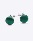 Boutons de Manchette Vert n°2 en Polyester | Jules - Unipap's