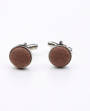 Boutons de Manchette Violet n°3 en Polyester | Octave - Unipap's
