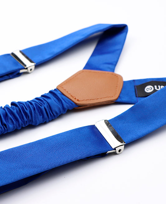 Bretelles Enfant Bleu n°2 en Polyester «Ernest»