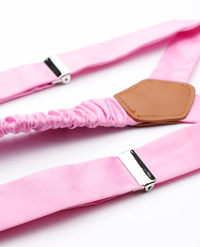 Bretelles Enfant Rose n°1 en Polyester «Ernest»