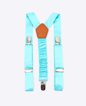 Bretelles Enfant Bleu n°5 en Polyester «Ernest»