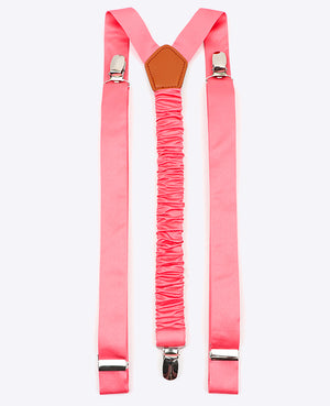 Bretelles Homme Rose n°2 en Polyester «Ernest»
