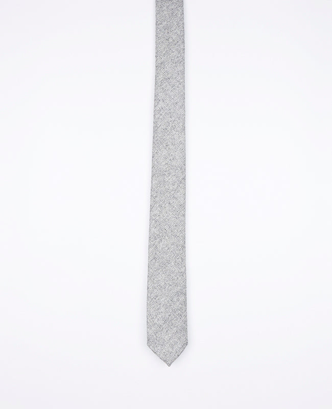 Cravate Gris n°1 Homme en Laine | Claude - Unipap's