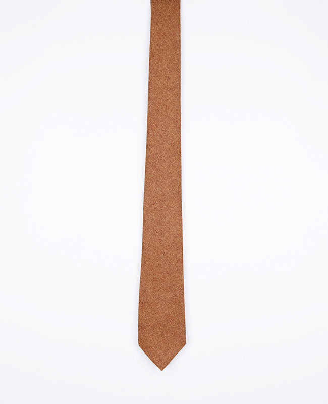Cravate Marron Homme en Laine | Claude - Unipap's