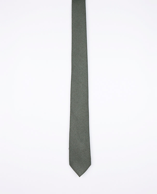 Cravate Vert n°2 Homme en Laine | Claude - Unipap's