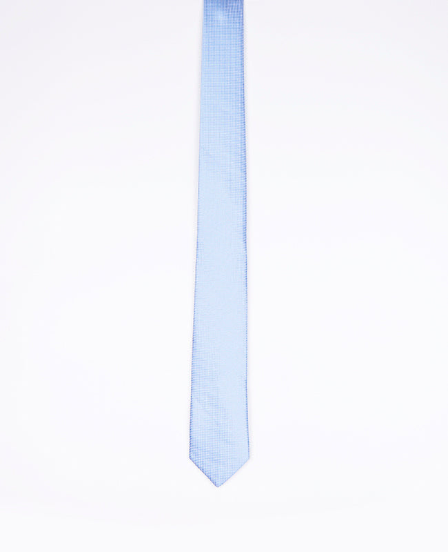Cravate Bleu n°4 Homme en Polyester | Martin - Unipap's