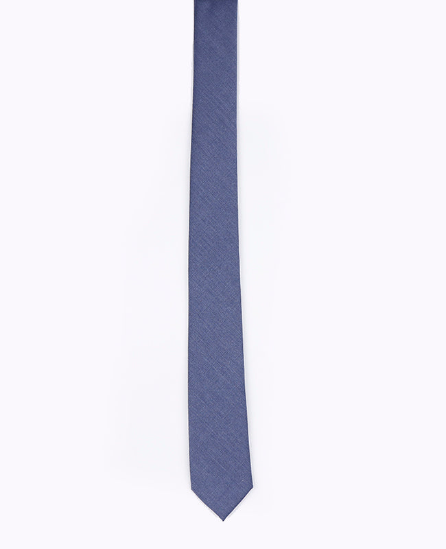 Cravate Bleu n°4 Homme en Polyester | Octave - Unipap's