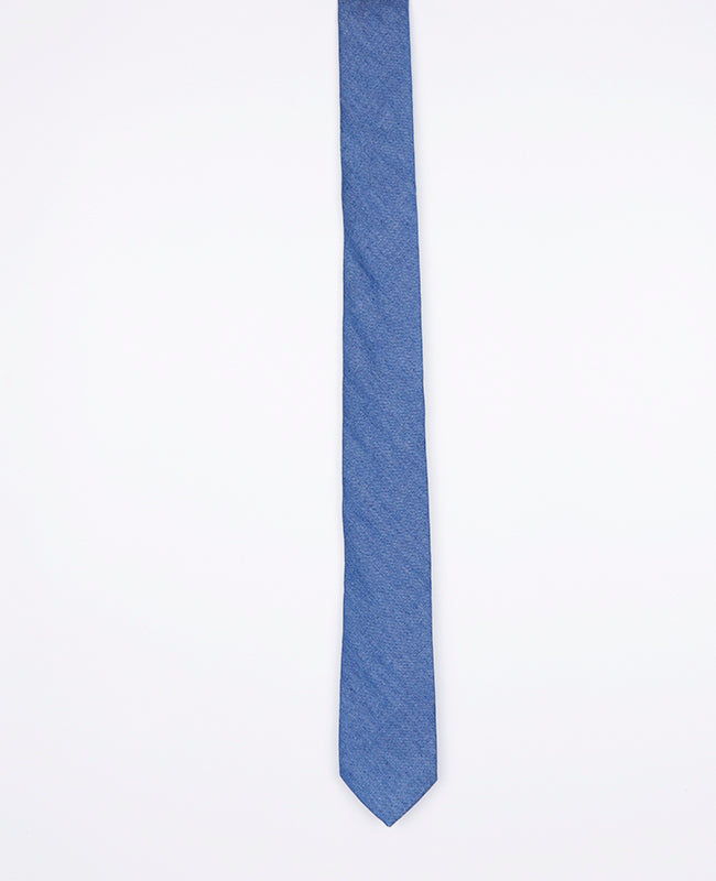 Cravate Bleu n°5 Homme en Coton | Edgard - Unipap's