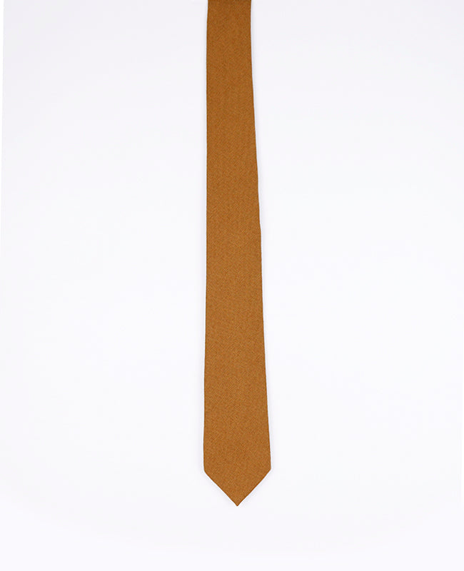 Cravate Marron Homme en Coton | Edgard | Unipap's