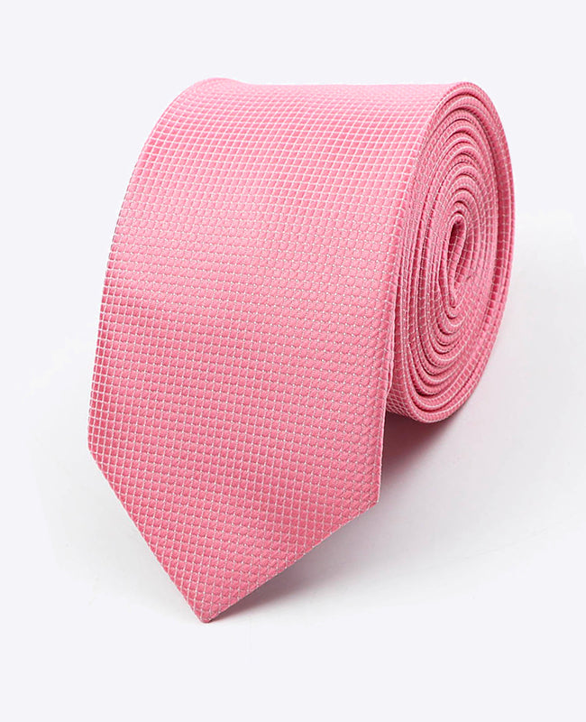 Cravate Rose n°1 Homme en Polyester | Martin - Unipap's
