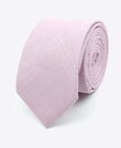 Cravate Rose n°4 Homme en Coton | Edgard | Unipap's