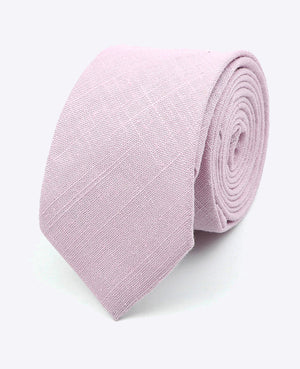 Cravate Rose n°4 Homme en Coton | Edgard | Unipap's