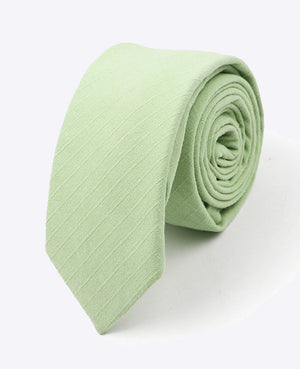 Cravate Vert n°1 Homme en Coton | Oscar - Unipap's
