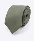 Cravate Vert n°3 Homme en Coton | Edgard | Unipap's