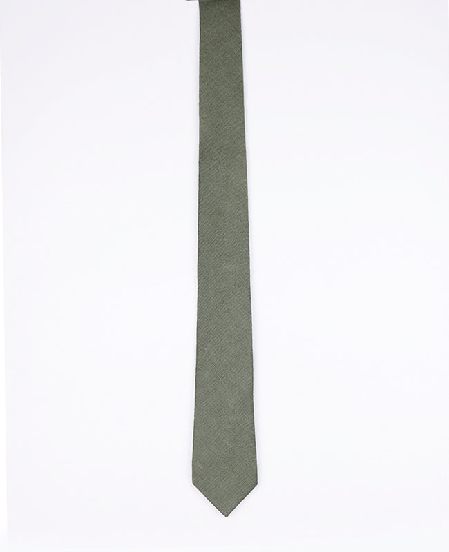 Cravate Vert n°3 Homme en Coton | Edgard | Unipap's