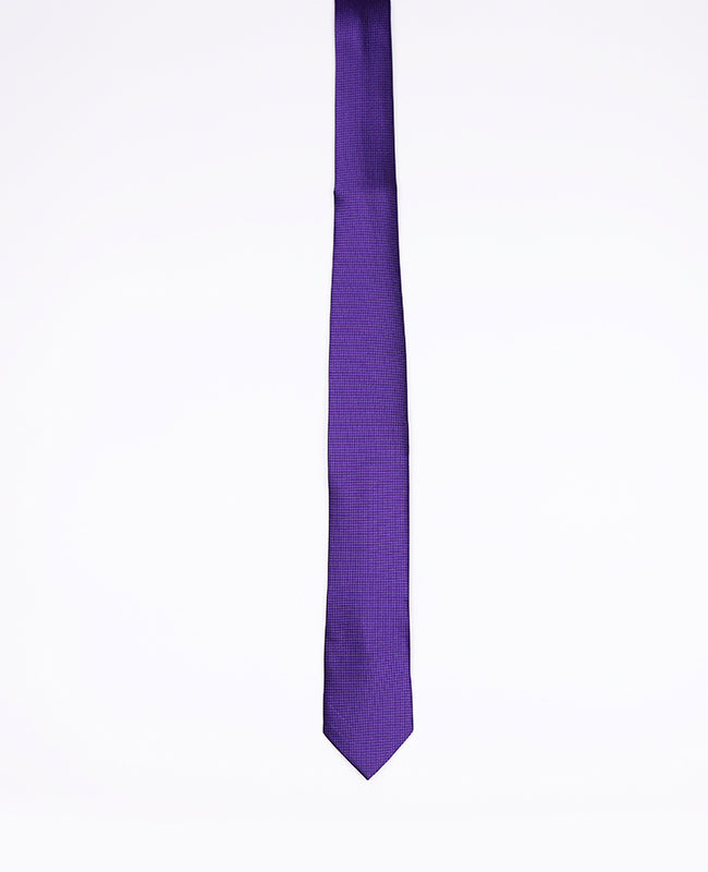 Cravate Violet n°2 Homme en Polyester | Martin - Unipap's