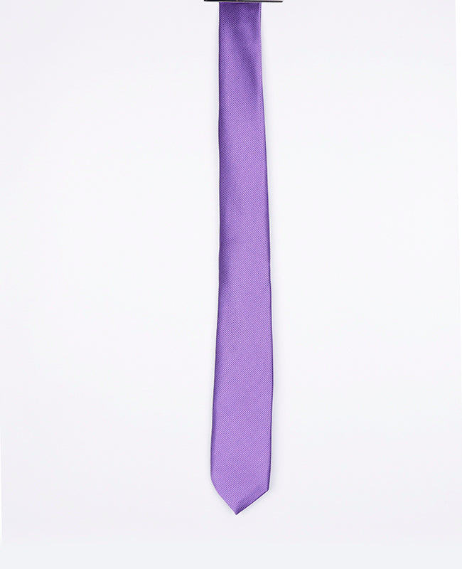 Cravate Violet n°3 Homme en Polyester | Lucien - Unipap's
