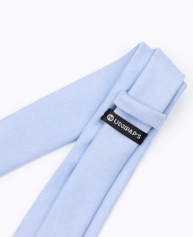 Cravate Bleu n°3 Homme en Effet Velours | Simon - Unipap's