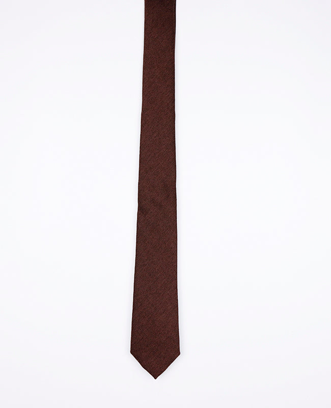 Cravate Marron n°2 Homme en Effet Velours | Simon - Unipap's
