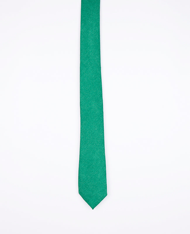 Cravate Vert n°3 Homme en Effet Velours | Simon - Unipap's