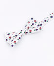 Noeud Papillon Liberty Blanc n°1 Enfant en Coton 