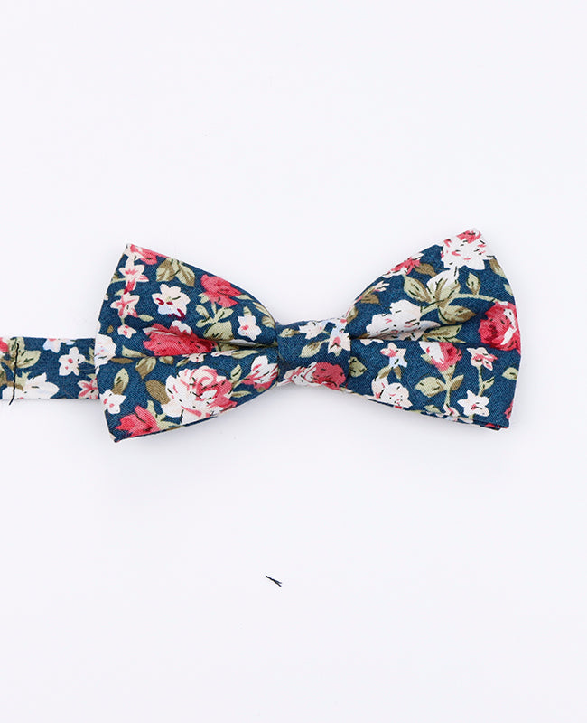 Noeud Papillon Liberty Vert n°1 Enfant en Coton | Charles - Unipap's