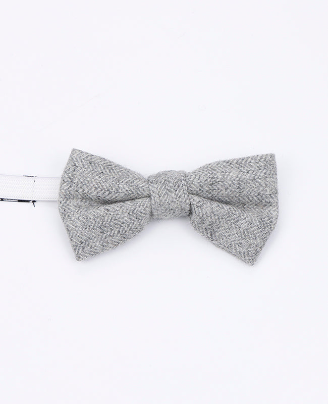 Noeud Papillon Gris n°1 Enfant en Laine | Claude - Unipap's