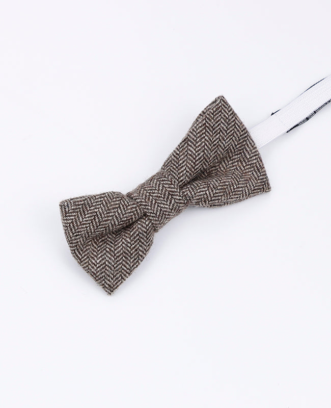 Noeud Papillon Gris n°3 Enfant en Laine | Claude - Unipap's