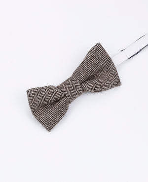 Noeud Papillon Gris n°3 Enfant en Laine | Claude - Unipap's