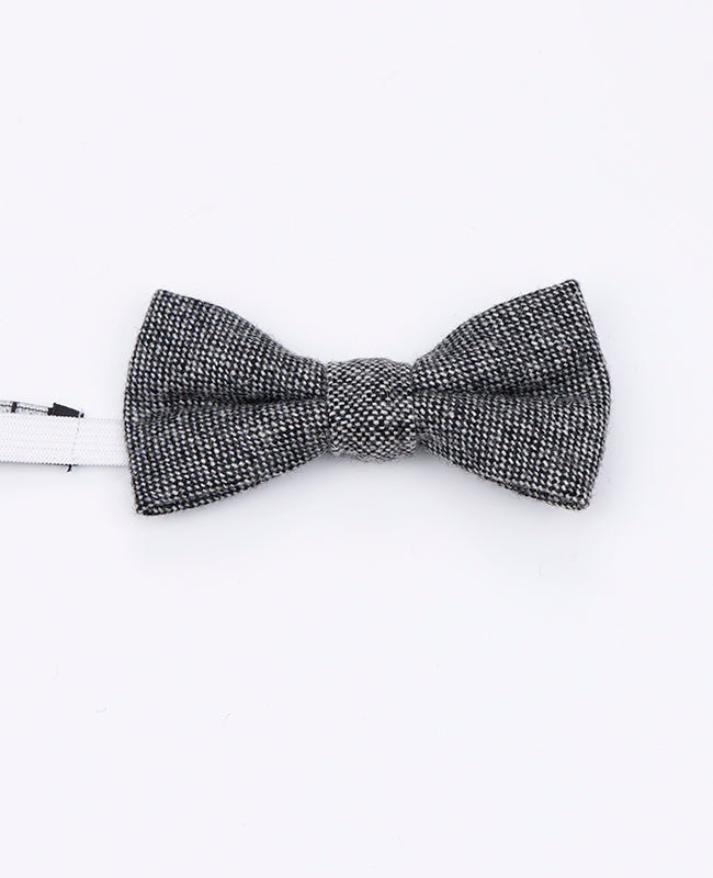 Noeud Papillon Gris n°5 Enfant en Laine | Claude - Unipap's