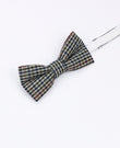 Noeud Papillon Tartan Gris n°9 Enfant en Laine | Nobert - Unipap's